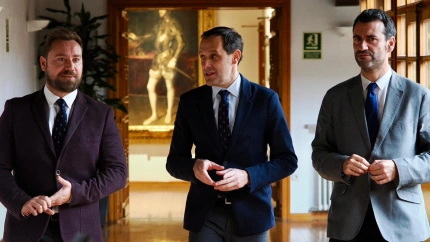 David de la Viuda, diputado provincial, explica el nuevo portal de transparencia