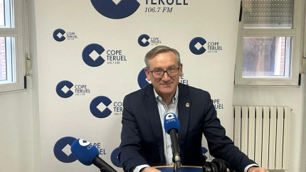 Joaquín Juste, presidente de la Diputación de Teruel