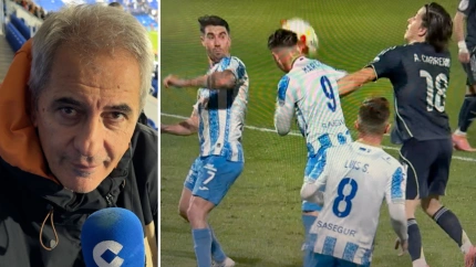 Manolo Lama y el penalti en el Talavera - Real Madrid