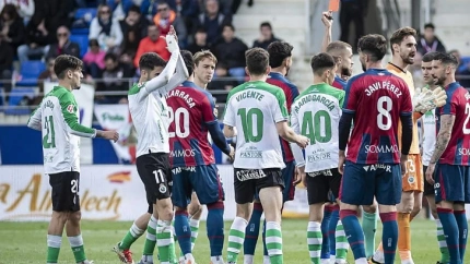 Imagen del Huesca Racing de la campaña pasada