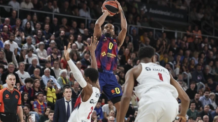 Panther lanza un tiro en el Barça - Baskonia
