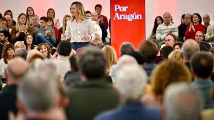 Pilar Alegría presenta oficialmente su candidatura a la presidencia de Aragón