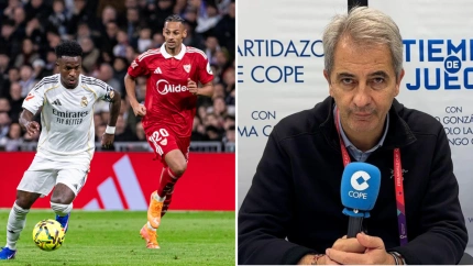 La reacción de Manolo Lama tras el cambio a Vinicius con "más pitos que aplausos"