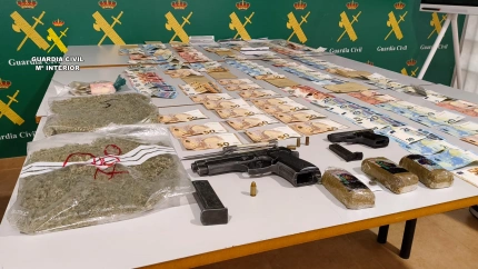 La Guardia Civil desarticula un punto de venta de droga en Torrevieja