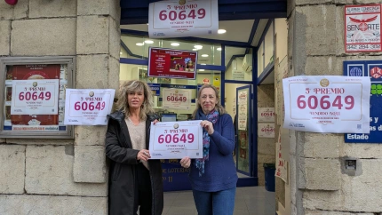 La Lotería de Navidad reparte suerte en Cantabria con dos quintos premios