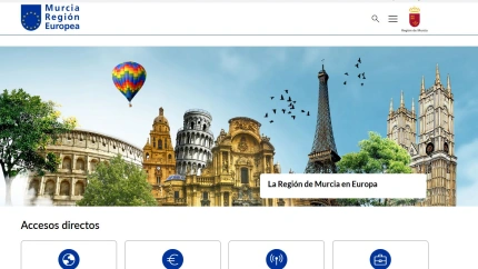 Nueva web de la Dirección General de la Unión Europea en la Región