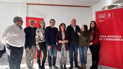 Balance anual del 2025 y futuros proyectos del PSPV PSOE de Dénia