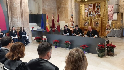 Acto en lorca para la tercera fase de implantación de los tribunales de instancia