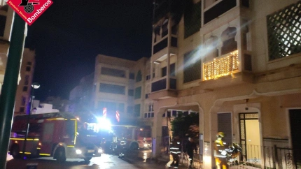 Incendio de una vivienda en Crevillente