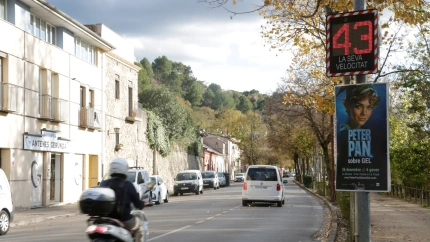 el polémico radar de Pedret, que desde su activación a mediados de agosto ha interpuesto más de 7.300 multas.