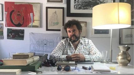 El escritor Jacobo Bergareche