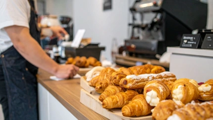 Imagen de archivo del obrador de una pastelería