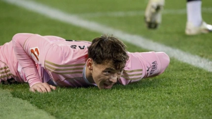 Fede Viñas en Mendizorroza