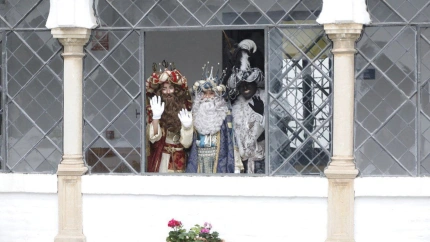 Los tres Reyes Magos en Córdoba.