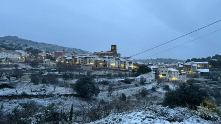 Nieve en La Serratella