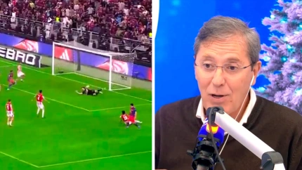 Paco González reflexiona sobre la portería de la selección cuando Roony marca el 3-0 del Barcelona al Athletic