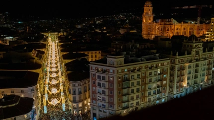 Málaga trabaja en una revolución para la iluminación en calle Larios de cara a la próxima Navidad: "Cambiarlo en su conjunto y en su totalidad"