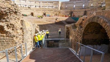 Excavaciones arqueológicas en el Anfiteatro