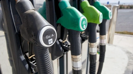 Surtidor en gasolinera