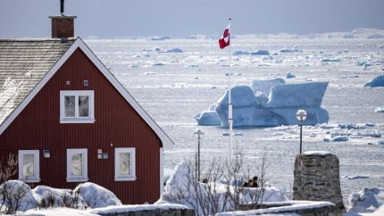 Una vivienda en Nuuk, la capital de Groenlandia