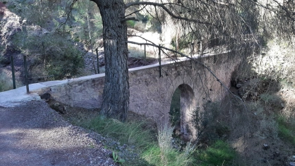 Uno de los puentes del Cejo de los Enamorados de Lorca que será mejorado con fondos europeos