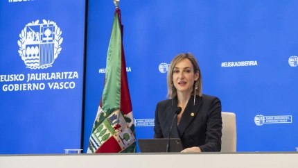 María Ubarretxena, portavoz del Gobierno vasco