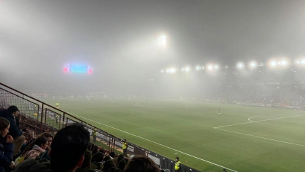 La niebla, protagonista del inicio del Albacete - Real Madrid