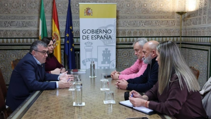 Reunión con la Comunidad de Regantes del Bajo Guadalfeo para el seguimiento de las conducciones de Rules