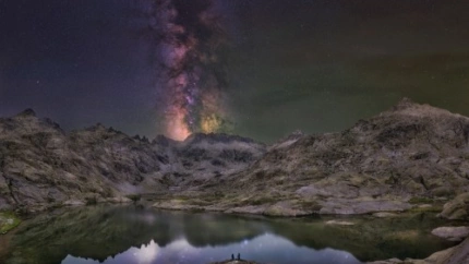 Cielo de Ávila desde la Sierra de Gredos