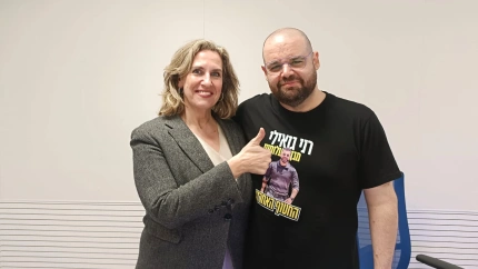 Eitan Horn con López Schlichting en 'Fin de Semana'