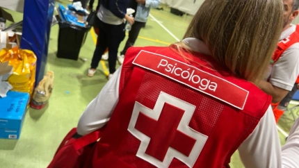 Psicóloga de Cruz Roja (Archivo)