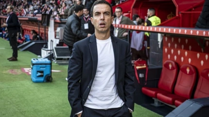 Borja Jiménez en El Molinón