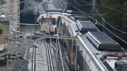 En la cabina del convoy de la línea R4 se encontraban también el conductor titular y, al parecer, otros dos aprendices más.