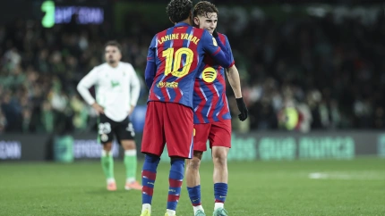 Lamine Yamal y Fermín López