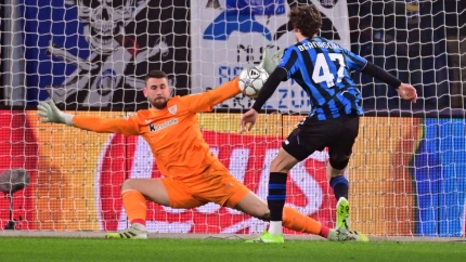 El portero del Athletic Club, Unai Simón