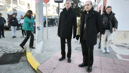 Monseñor Jesús Fernández en Adamuz