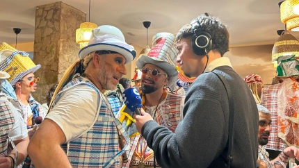 La previa de COPE con la chirigota de Víctor Jurado