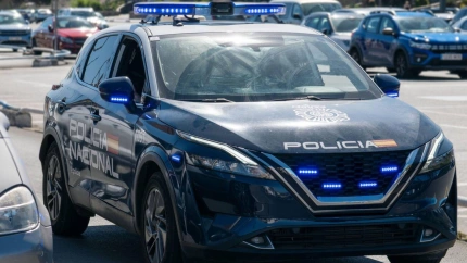 Foto de archivo de una patrulla de Policía Nacional