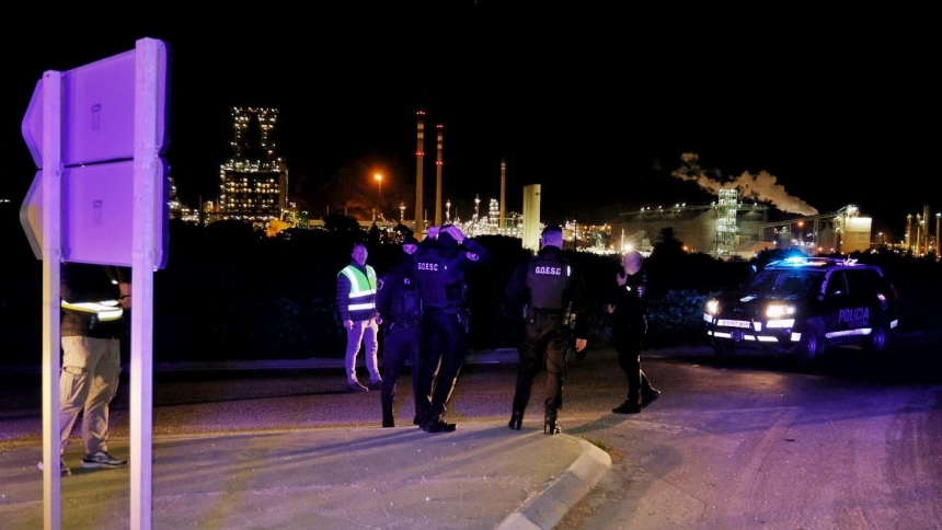 Acceso al valle de Escombreras