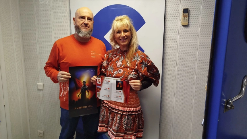 Antonio Vaquero y Maite Ramos, en COPE Cartagena