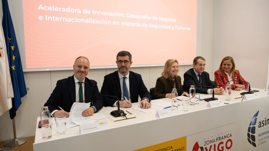 Firma del convenio entre Asime y ZFV