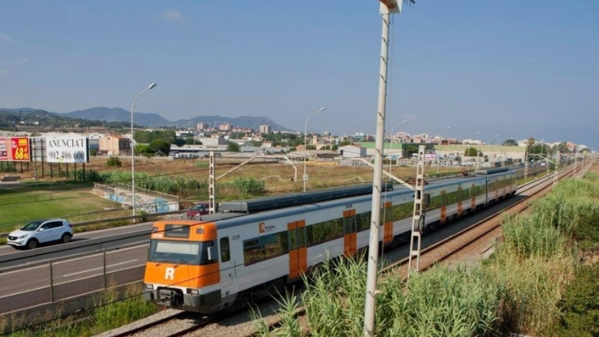 Un tren de Rodalies