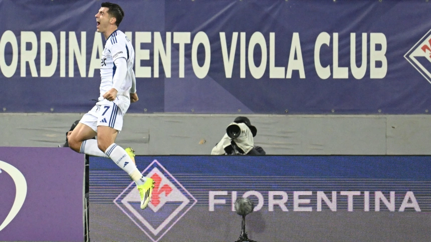 Álvaro Morata marca con el Como