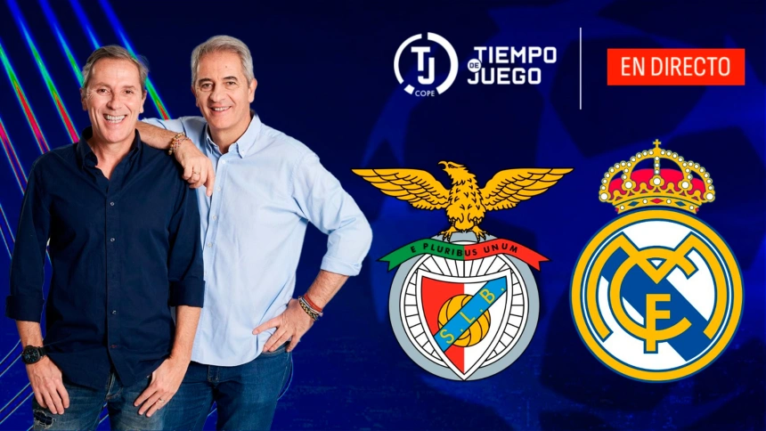 Escucha el Sporting Lisboa - Real Madrid en Tiempo de Juego