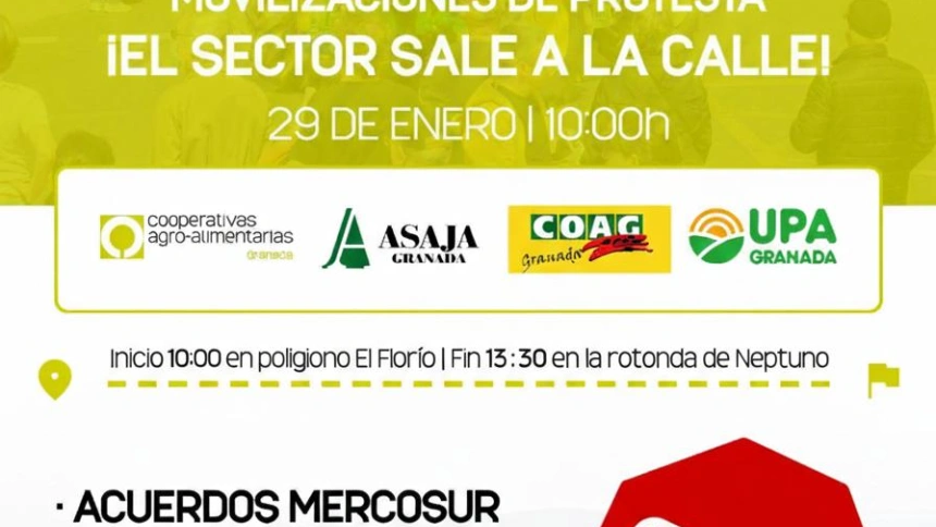 Cartel de la manifestación