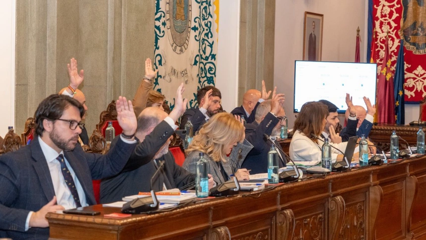 Concejales del Gobierno en el pleno