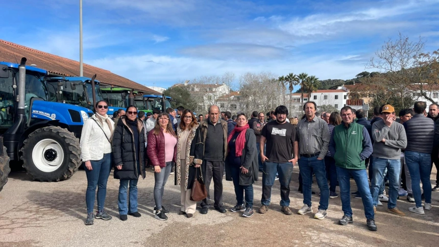 Manifestación campo menorquín