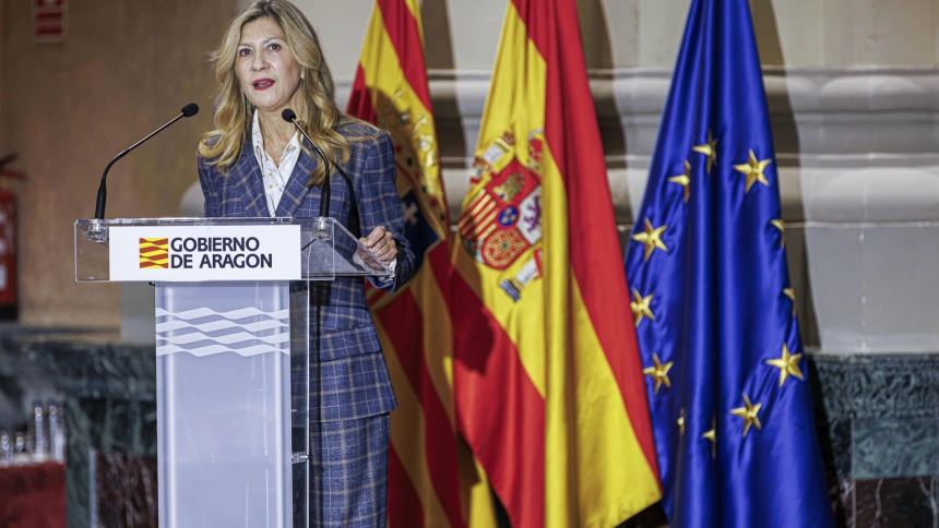 Mar Vaquero, vicepresidenta y consejera de Presidencia, Economía y Justicia del Gobierno de Aragón