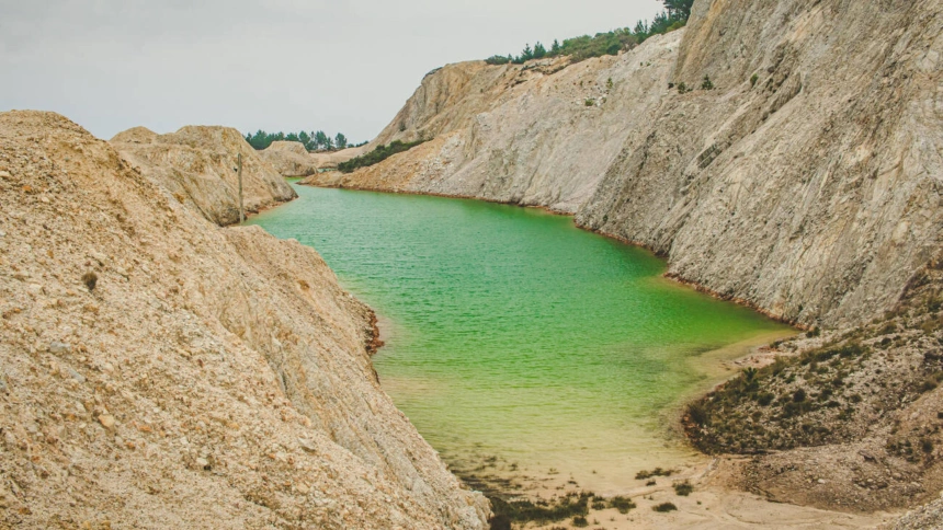Mina de Monte Neme, en Malpica (A Coruña)