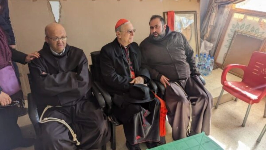 El cardenal Mario Zenari, nuncio apostólico en Siria